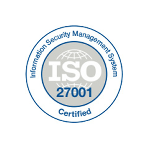ISO 27001 Certified